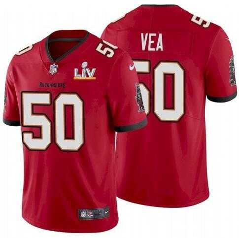 Nike Men & Women & Youth Buccaneers 50 Vita Vea Red 2021 Super Bowl LV Vapor Untouchable Limited Jersey,We sell and wholesale Nike Men & Women & Youth Buccaneers 50 Vita Vea Red 2021 Super Bowl LV Vapor Untouchable Limited Jersey on line form chian!